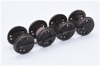 WD Austerity 2-8-0 Wheelset - Weathered (Four Axles & Rods) 32-259A