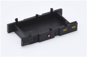 Battery Box - Plain Black - Small white/red mark 4 yellow lines each side for  Class 43 HST 125 Graham Farish model 371-480