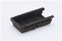 Fuel Tanks - Black Weathered for Class 57 Graham Farish model 371-651A