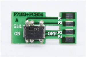 Small light switch board - F7163 + PCB04 Revision A 2012/06/05 for Class 70 Graham Farish model 371-635