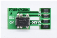 Small light switch board - F7163 + PCB04 Revision A 2012/06/05 for Class 70 Graham Farish model 371-635