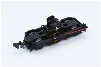 Complete Powered Bogie - Black frame, Yellow Step, Red Rod - Long Cab End for Class 66 Graham Farish model 371-386