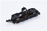 Complete Powered Bogie - Black frame, yellow step - Short Cab End for Class 66 Graham Farish model 371-386