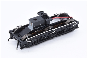 Class 37 2022 Complete Bogie - No 2 End - Black with white pipes and white lines on wheels - With Speedo - No Steps Or Brake Chain 35-307/338