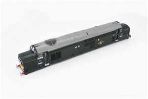 Class 37 2022 Body - D6829 -BR Green Small Yellow Panels - No Fan, Tinted Glazing 35-306SFX