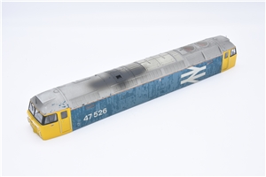 Class 47 - 2022 Body - 47526 BR Blue Large Logo Weathered 35-421 & 35-421SF