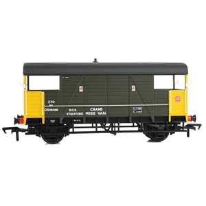 SE&CR 25T 'Dance Hall' Brake Van BR Crane Mess Van