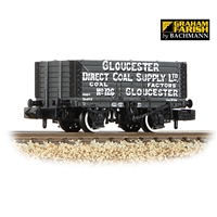 7 Plank Wagon Fixed End ‘Gloucester Direct Coal Supply Ltd.’ Grey