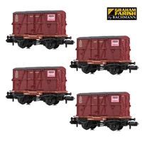 Conflat Wagon with BD Container (4PK)