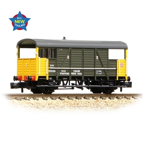 SE&CR 25T 'Dance Hall' Brake Van BR Crane Mess Van