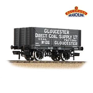 7 Plank Wagon Fixed End ‘Gloucester Direct Coal Supply Ltd. Grey PK4