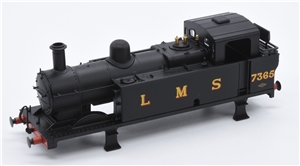 3F Jinty Loco Body - 7365 - LMS Black 32-227DS