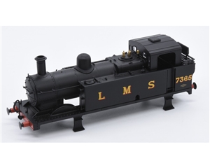 3F Jinty Loco Body - 7365 - LMS Black 32-227DS