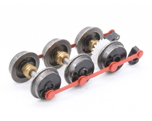 Class 04 Wheelset - red rods   2022   371-055