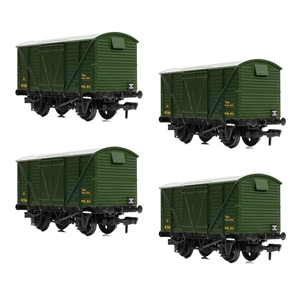BR 12T Ventilated Van Planked Sides WD Bronze Green 4 Pack