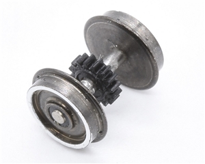 Class 47 Geared Bogie Axle - Black with White Rim