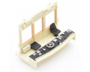 Class 117 DMU Cab interior - cream & black 35-500