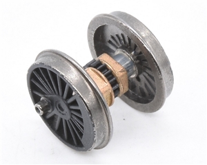 Fairburn 2-6-4T Geared Axle for wheelset - Weathered