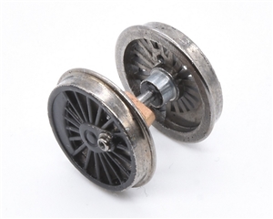 Fairburn 2-6-4T Non Geared axle for wheelset - Black