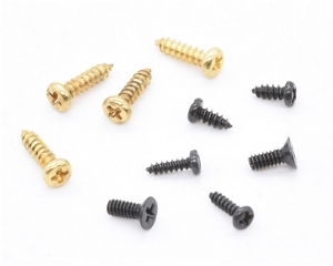 Baldwin 10-12-D Body Screws ( 4 gold & 6 black)