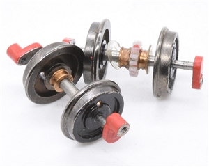 PENRHYN MAINLINE HUNSLET Set 2 main drive axles red cranks  391-136/SF