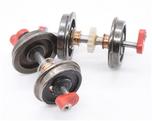 Penrhyn Mainline Hunslet Set 2 main drive axles red cranks 391-135K/SF