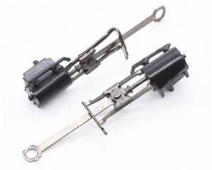 Quarry Hunslet Valvegear - black cylinders dull rods 391-052