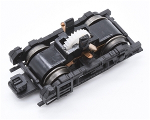 Class 20 Complete Bogie - Plain Black with Step 371-032A / 034A
