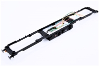 Underframe with PCB/Weight/Buffers/Switch Box - Plain Black for Class 37 Branchline model numbers 32-384 32-390 & 32-391