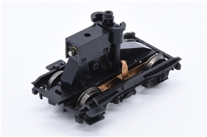 Class 108 DMU Power Bogie - With Worm Cover - Black With Steps 32-908