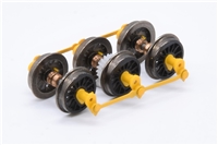 Class 08 Wheelset - Yellow Rods And Cranks 371-024