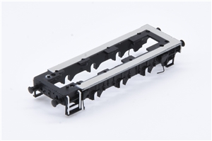 Black Underframe with Grey Footplate - With steps and buffers for Class 08 Graham Farish model 371-014