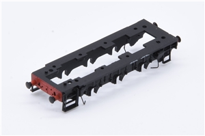 Black Underframe with Black Footplate - With steps and buffers with red shank for Class 08 Graham Farish model 371-020A