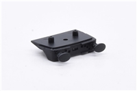 Front buffer beam assembly with buffers - Black for Class 31  New 2020 Tooling  Graham Farish model 371-112A / 113 / 136