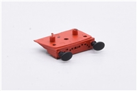 Front buffer beam assembly with buffers - Red for Class 31  New 2020 Tooling  Graham Farish model 371-135 / 137