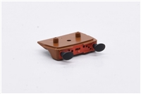 Class 31 New 2020 Tooling Front Buffer Beam Assembly With Buffers - Brown Sides & Red Beam 371-111K