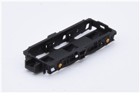 Bogie Frame - Black with yellow axle boxes and red line across  -
older long type, pin type coupling no pockets fitted for Class 37 Graham Farish model 371-451/451A/453